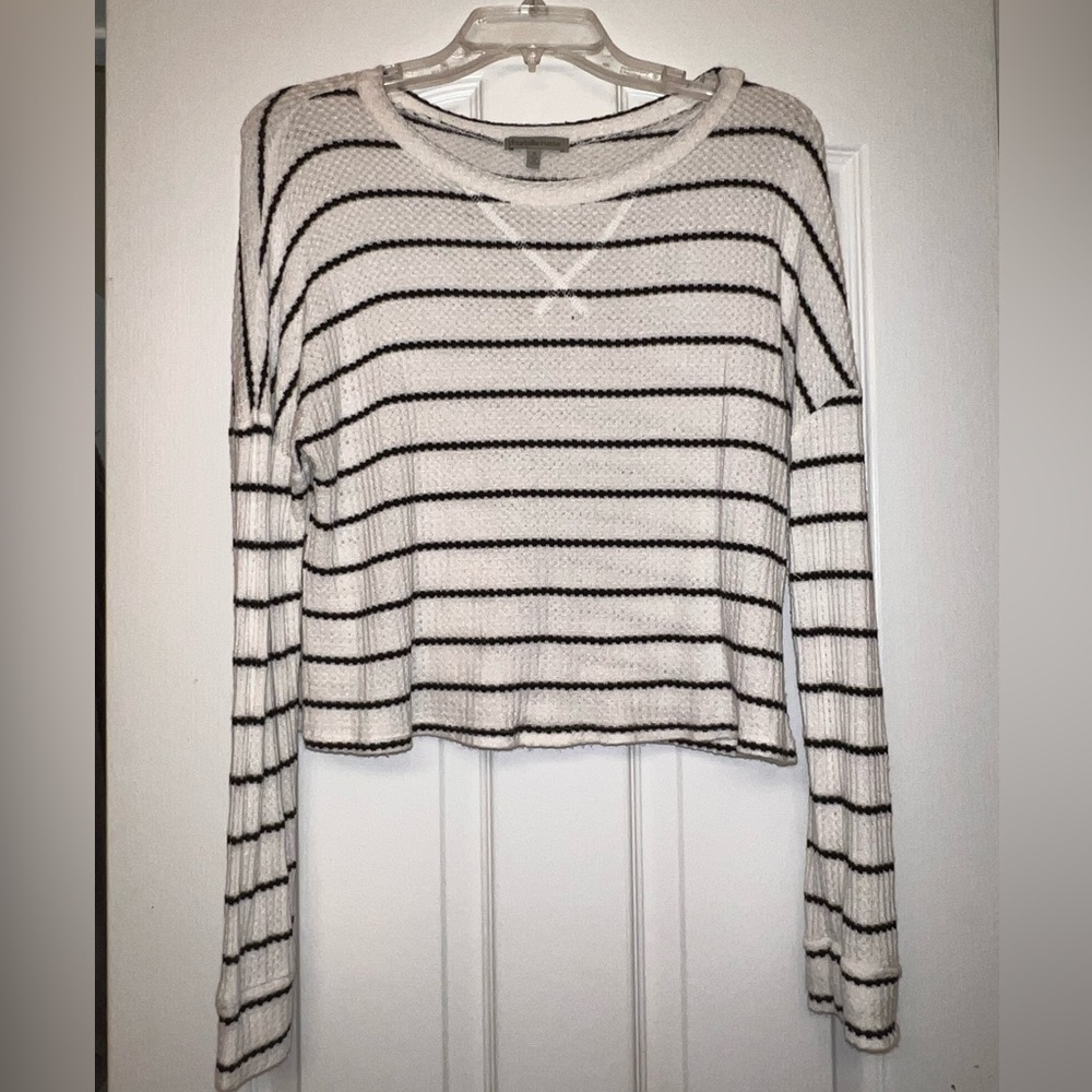 Charlotte Russe long sleeve cropped sweater